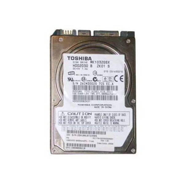 MK1032GSX Toshiba 100GB 5400RPM SATA 1.5GB/s 16MB Cache...