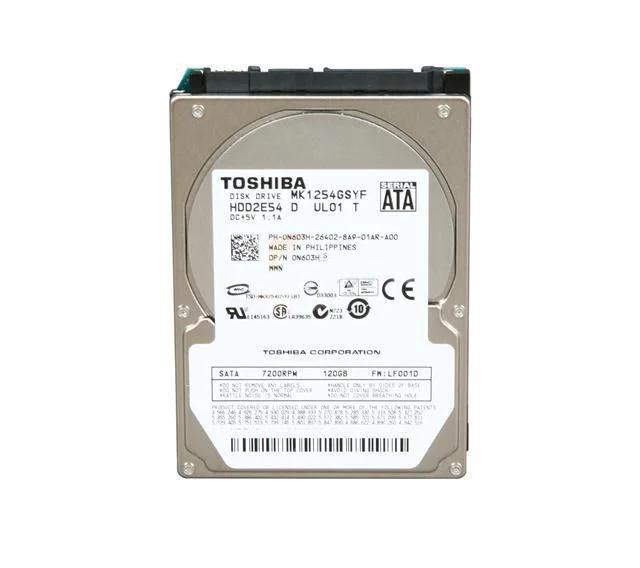 MK1254GSYF Toshiba 120GB 7200RPM SATA 3GB/s 16MB Cache ...