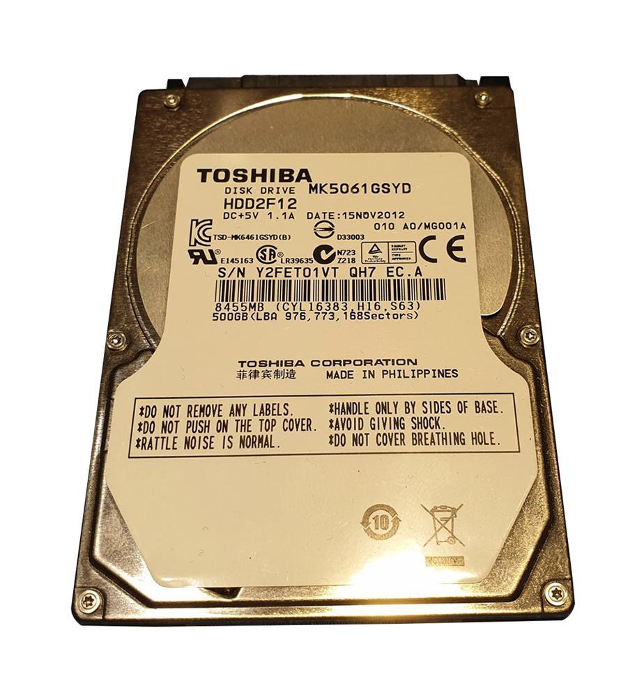 MK3261GSYD Toshiba 320GB 16MB Cache 7200RPM SATA 3GB/s ...