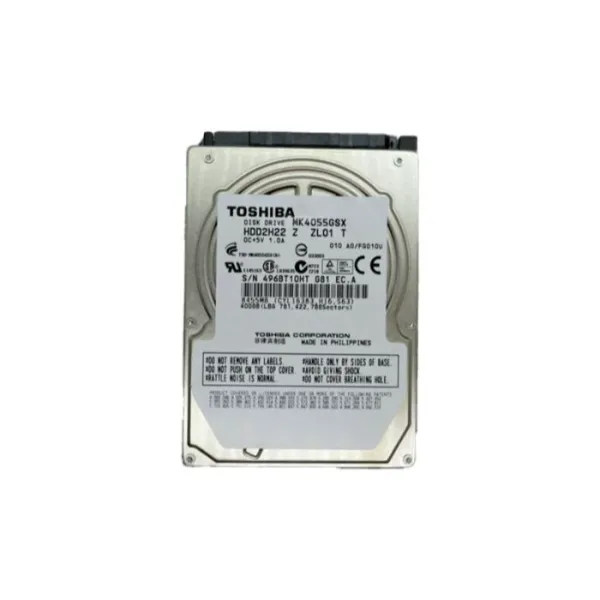 MK4055GSX Toshiba 400GB 5400RPM SATA 3GB/s 8MB Cache 2....