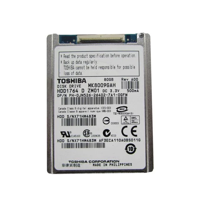 MK8009GAH Toshiba 80GB 4200RPM 2MB Cache ATA/IDE-100 ZI...