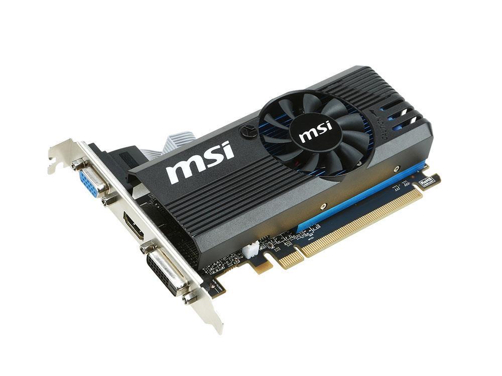 MSI-730G25 MSI Nvidia GeForce GT 730 2GB GDDR5 VGA/DVI/HDMI PCI-Express Low Profile Video Graphics Card