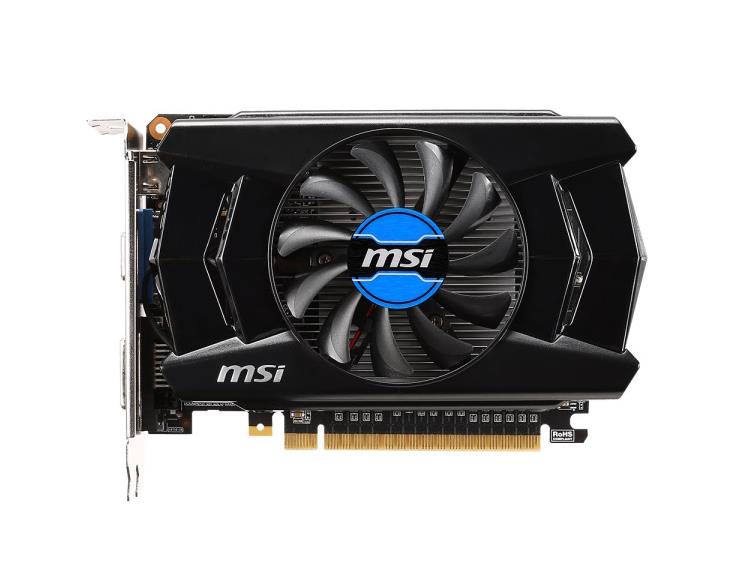 MSI-740G43 MSI Nvidia GeForce GT 740 4GB DDR3 128-Bit VGA/DVI/HDMI PCI-Express 3.0 x 16 Video Graphics Card