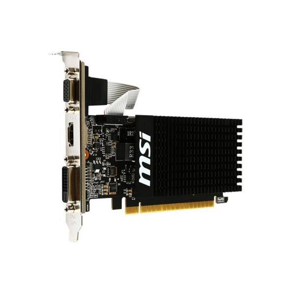 MSI710G1L MSI Nvidia GeForce GT 710 1GB DDR3 64-Bit VGA/ Dual Link DVI-D/ HDMI PCI-Express 2.0 Video Graphics Card