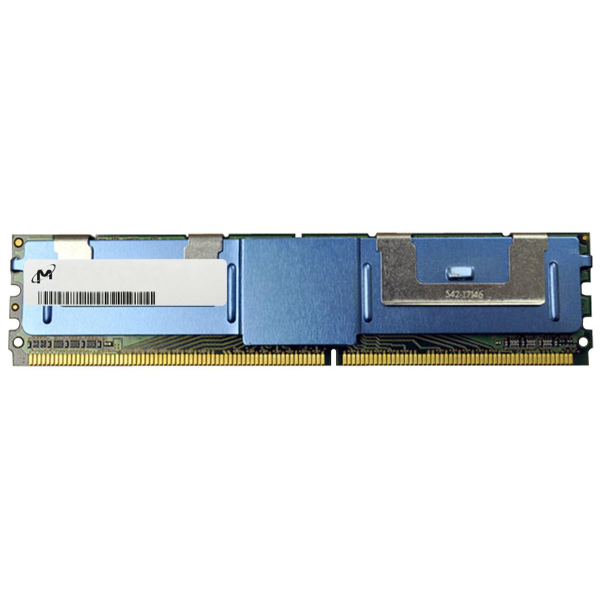 MT18HTF12872FDY Micron 1GB PC2-5300 DDR2-667MHz ECC Fully Buffered CL5 240-Pin DIMM Dual Rank Memory Module
