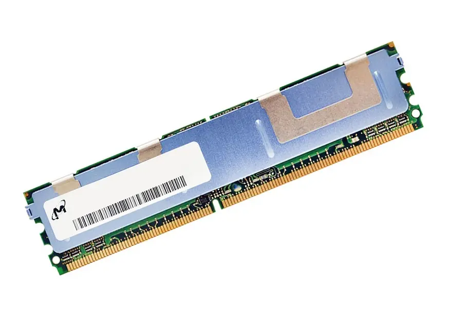 MT18HTF25672FDY-667E2D6 Micron 2GB DDR2-667MHz PC2-5300 Fully Buffered CL5 240-Pin DIMM 1.8V Dual Rank Memory Module