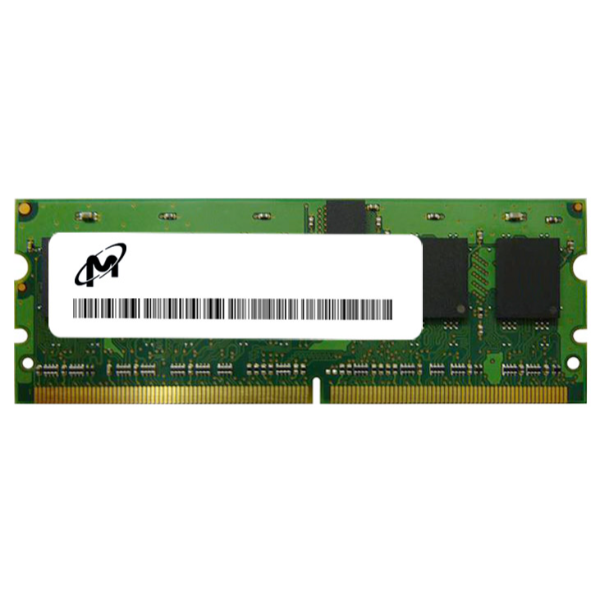 MT18HVS25672PKZ-80EH1 Micron 2GB DDR2-800MHz PC2-6400 ECC Registered CL5 244-Pin Mini-DIMM (VLP) Dual Rank Memory Module