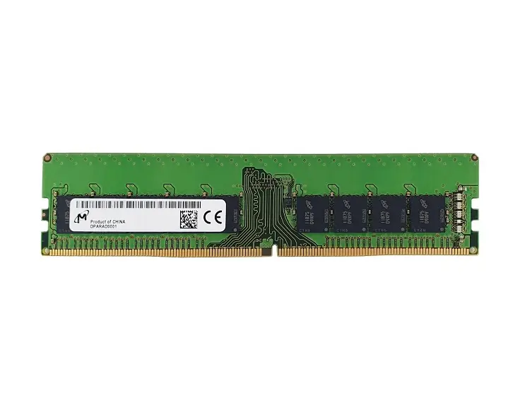 MT18KSF1G72AZ-1G6E1ZF Micron 8GB DDR3-1600MHz PC3-12800 ECC Unbuffered CL11 240-Pin DIMM Dual Rank 1.35V Low Voltage Memory Module