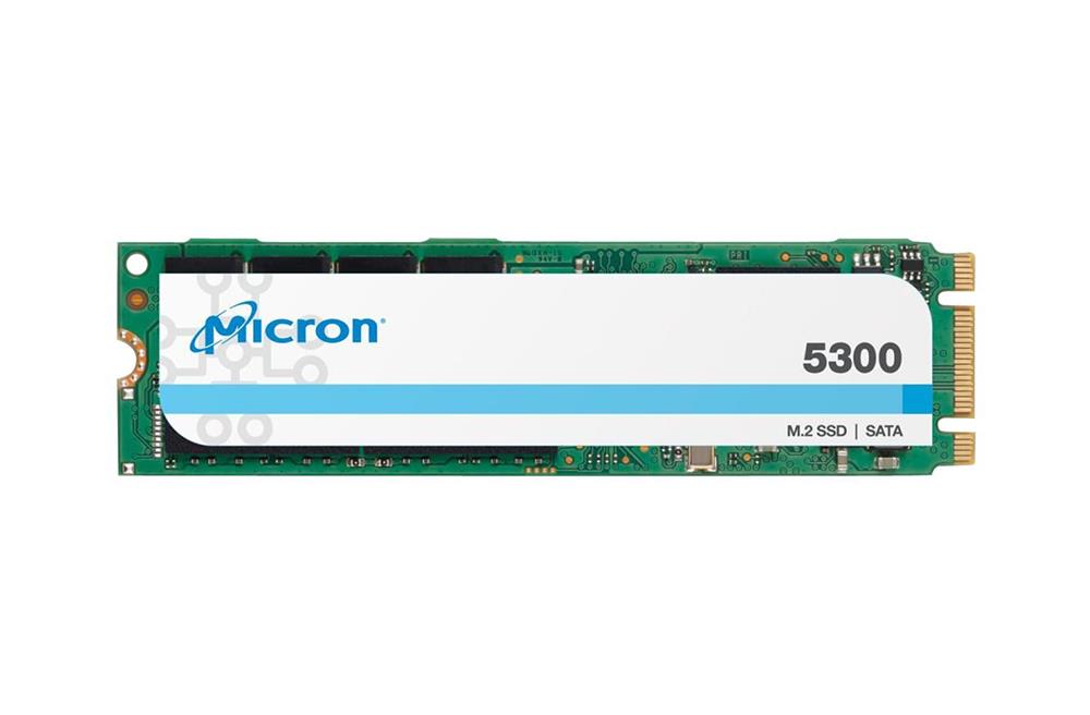 MTFDDAV480TDS-1AW1ZABDA MICRON 480gb Sata 6gb/s M.2 2280 Enterprise Class 5300 Pro Series 96-layer 3d Triple Level Cell Tlc Nand Advanced Format Af 512e Reads 540mb/s Writes 410mb/s Solid State Drive Ssd - Key B+m