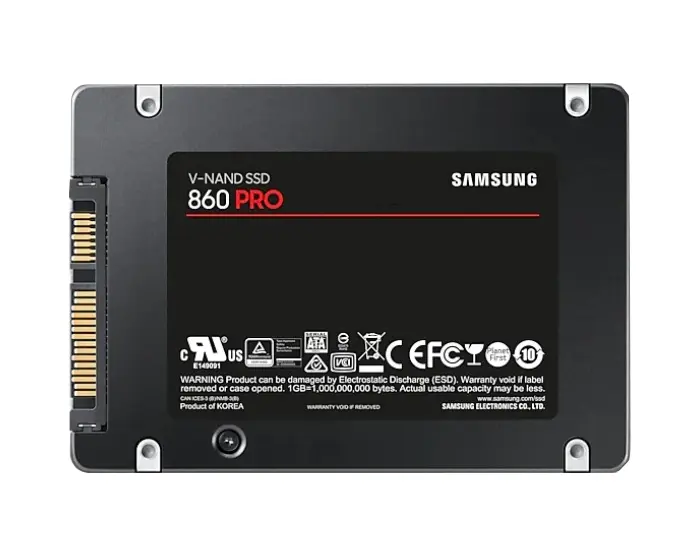 MZ-76P512B/CN Samsung 860 PRO Series 512GB Multi-Level Cell SATA 6GB/s 2.5-inch Solid State Drive
