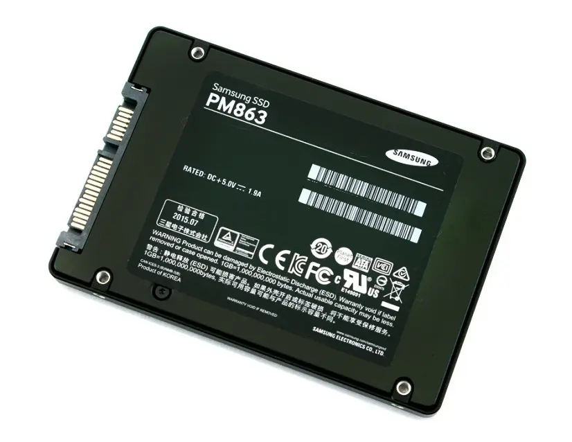 MZ-7KM1T9A Samsung PM863 1.92TB SATA 6GB/s 2.5-inch Sol...