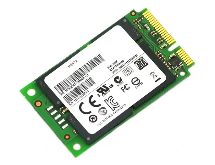 MZ-MPA0640/0H1 Samsung PM810 Series 64GB Multi-Level Cell (MLC) SATA 3Gb/s mSATA Solid State Drive