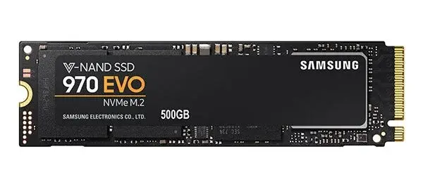MZ-V7E500BW Samsung 970 EVO 500GB Triple-Level Cell (TLC) PCI Express 3.0 x4 NVMe M.2 2280 Solid State Drive
