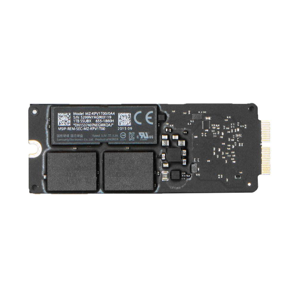 MZKPV1T00 Samsung 1TB Multi-Level Cell (MLC) PCI Express 3.0 x4 M.2 2280 Solid State Drive for MacBook