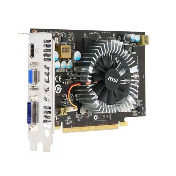 N240GT-MD512-OC/D5 MSI GeForce N240 GT 512MB DDR5 128-Bit PCI-Express 2.0 x16 Video Graphics Card