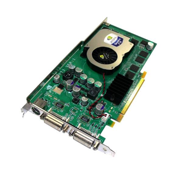 N4077 Dell Nvidia QUADRO FX 1300 128MB DDR SDRAM PCI-Express X16 Graphics Card without Cable