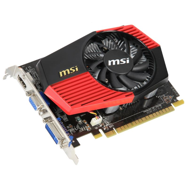 N430GT-MD2GD3/OC MSI GeForce GT 430 2GB 128-Bit DDR3 PC...