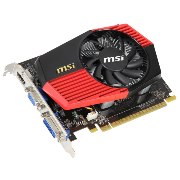 N430GT-MD2GD3/OC MSI GeForce GT 430 2GB 128-Bit DDR3 PCI-Express x16 2.0 DVI/ HDMI VGA Video Graphics Card