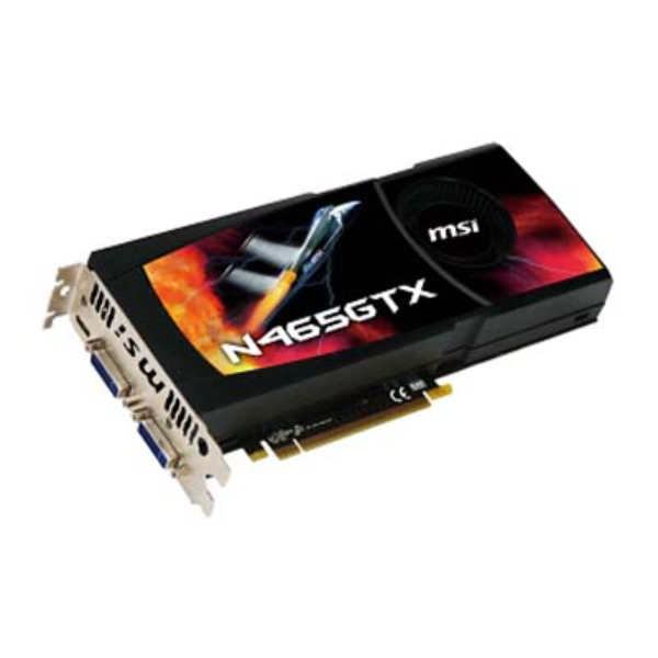 N465GTX-M2D1G MSI Nvidia GeForce GTX465 1GB GDDR5 PCI-E...