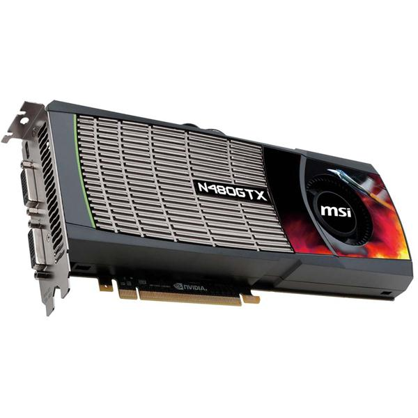 N480GTX-M2D15-B MSI GeForce GTX 480 1.5GB 384-Bit GDDR5...