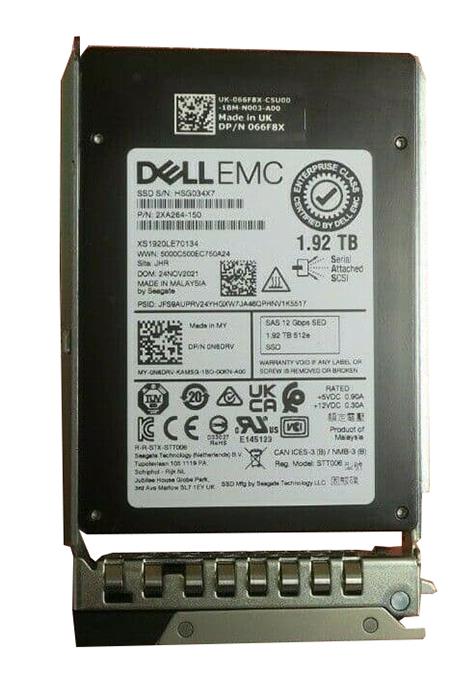 N6DRV DELL 1.92tb Self-encrypting Fips 140-2 Mix Use Tl...