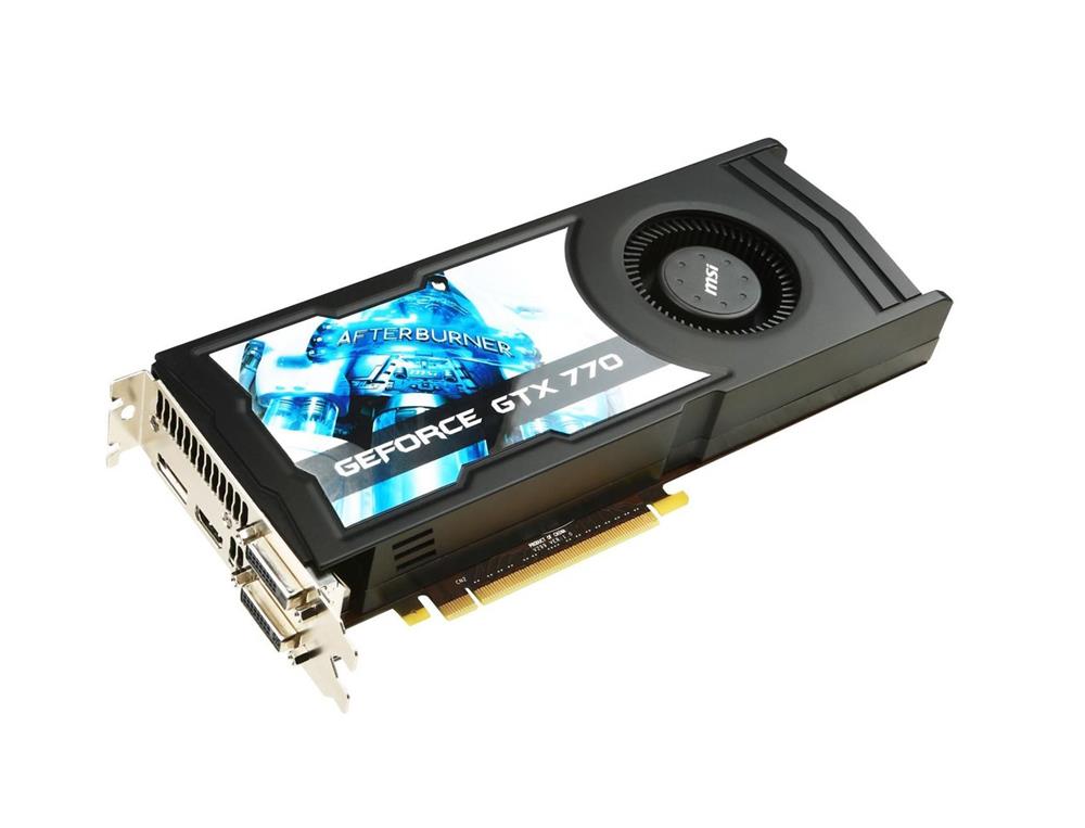 N770-2GD5/OC MSI Nvidia GeForce GTX 770 2GB GDDR5 2DVI/ HDMI/ DisplayPort PCI-Express Video Graphics Card