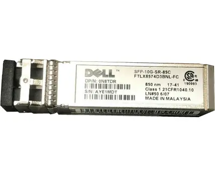 N8TDR Dell 850nm SFP-10GB/s-SR-85C Transceiver