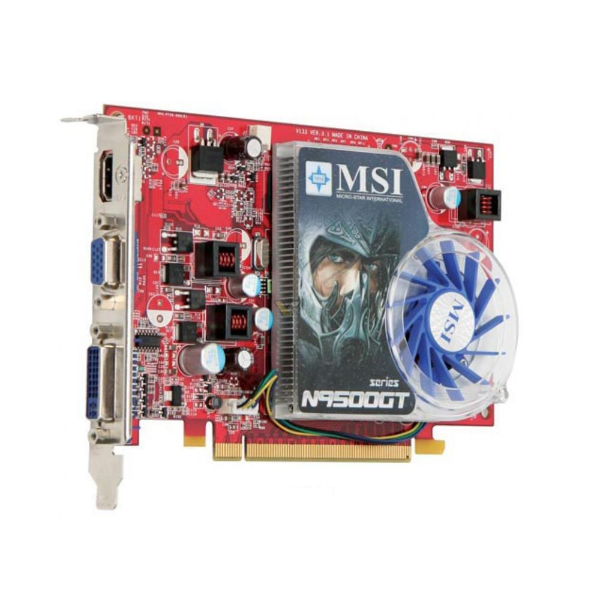 N9500GT MSI GeForce 9500 GT 512MB 128-Bit GDDR2 PCI-Exp...