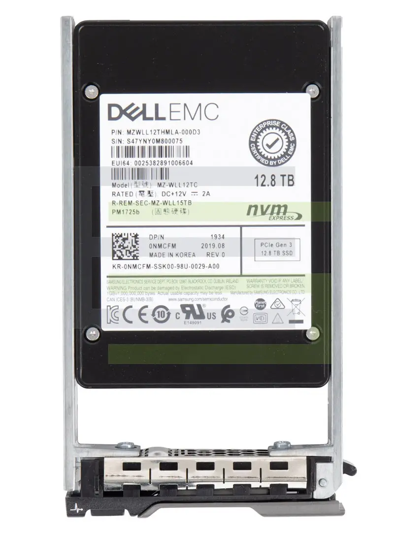 NMCFM Dell 12.8TB Triple-Level Cell NVMe 2.5-inch Solid...