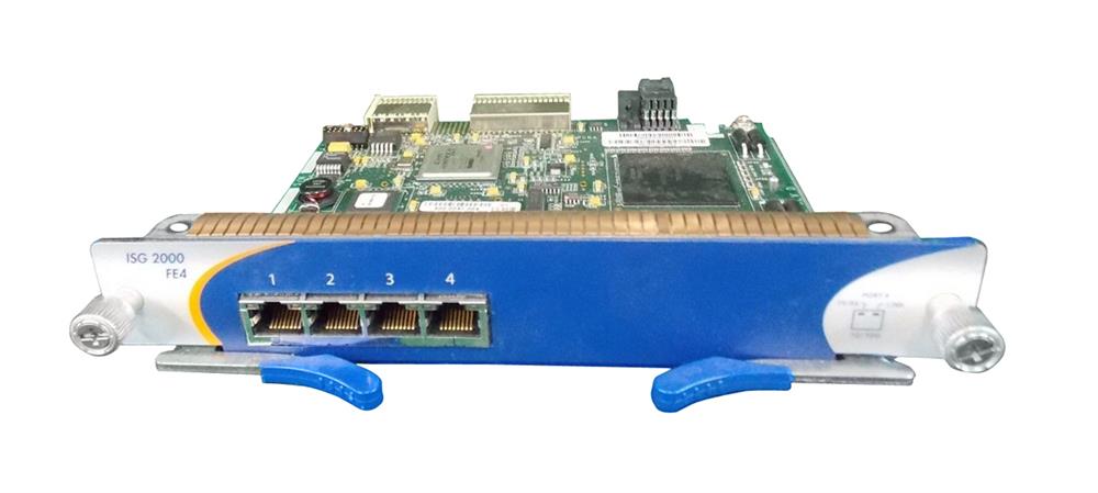 NS-ISG-2000-FE4 Juniper NetScreen-ISG 2000 4-Port Fast Ethernet Gateway Module