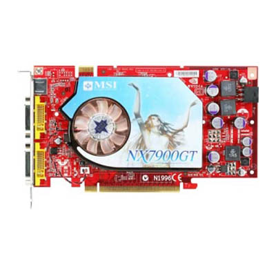 NX7900GT-VT2D256E-HD MSI 256MB Nvidia GeForce 7900 GT GDDR3 256-Bit PCI-Express x16 Video Graphics Card