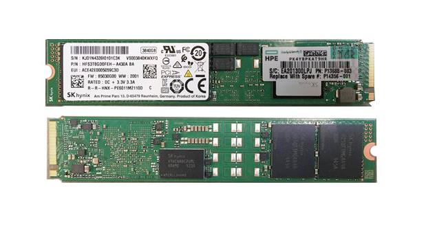 P14356-001 HPE 3.84tb Pci Express X4 Nvme Read Intensive M.2 22110 Multi Level Cell Internal Solid State Drive With Smart Carrier