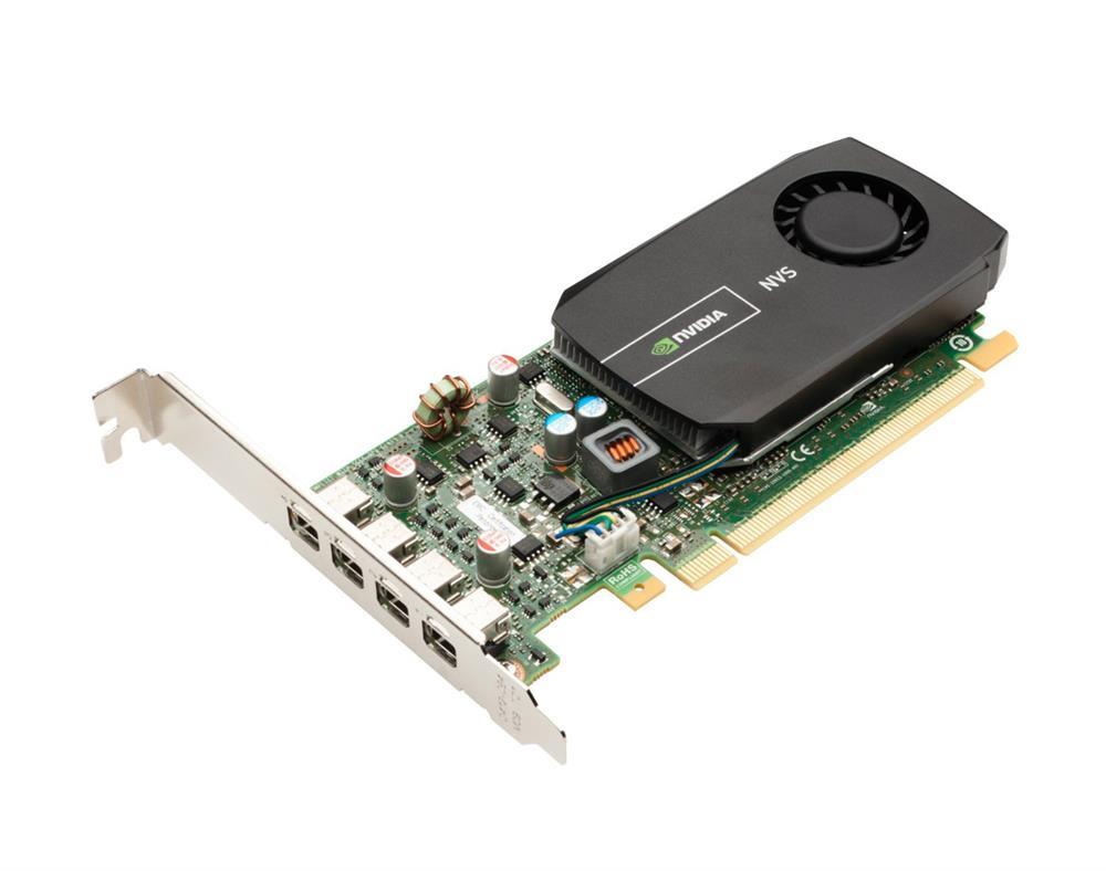 P2013 Nvidia NVS 510 2GB 128-Bit DDR3 PCI-Express 3.0 x16 HDCP Video Graphics Card