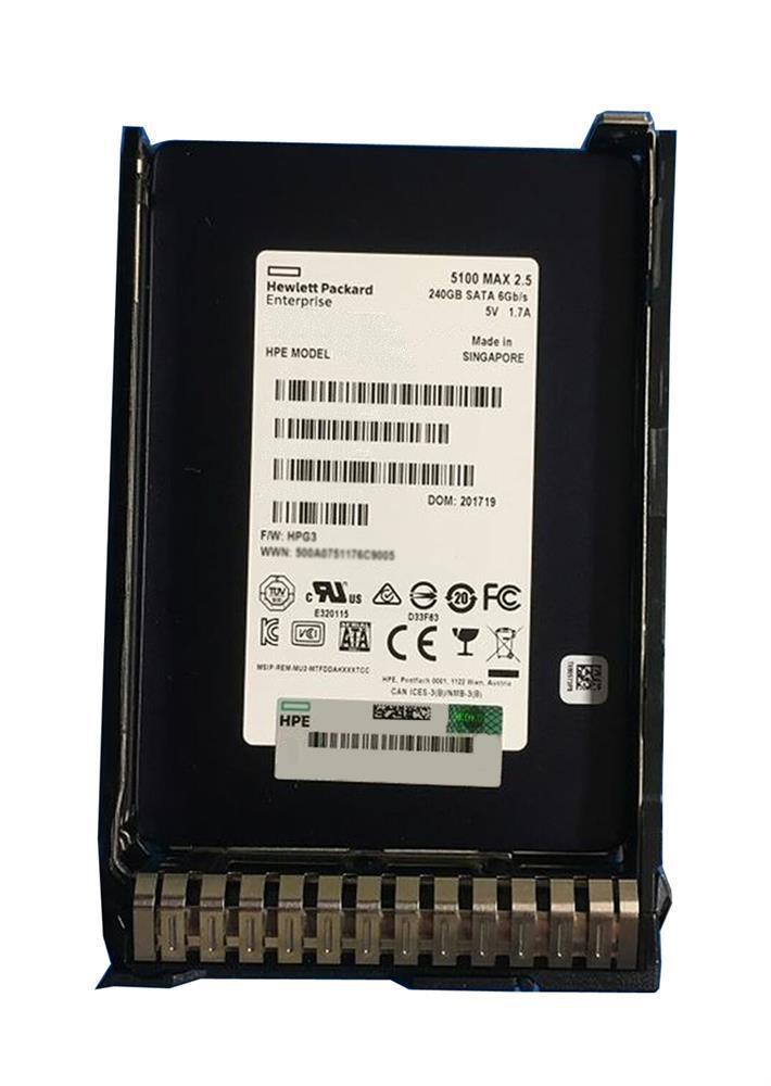 P21080-001 HPE 240gb Sata-6gbps Read Intensive Sff 2.5inch Tlc Sc Solid State Drive For Proliant Gen10 And Gen10.5 Servers
