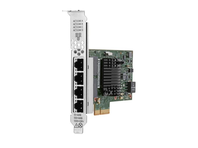 P22200-001 HPE Ethernet 1gb 4-port Base-t I350-t4 Adapt...