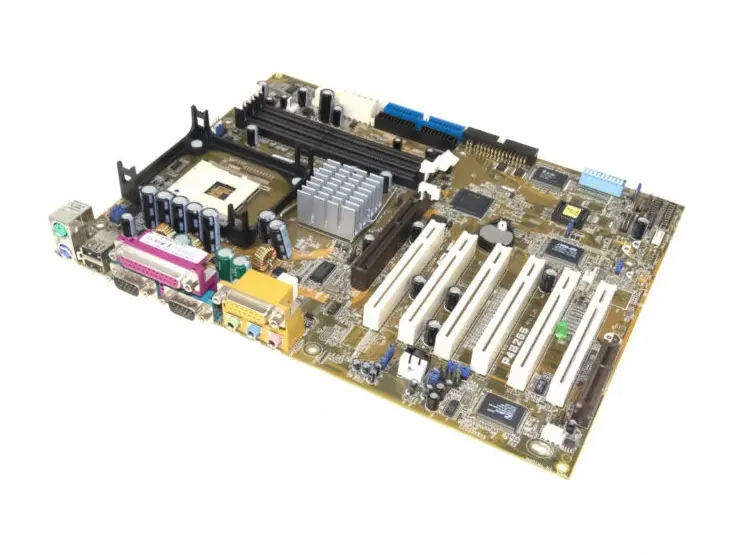 P4B266 ASUS Intel 845 DDR Chipset DDR 3-Slot ATA-100 ATX System Board (Motherboard) Socket 478