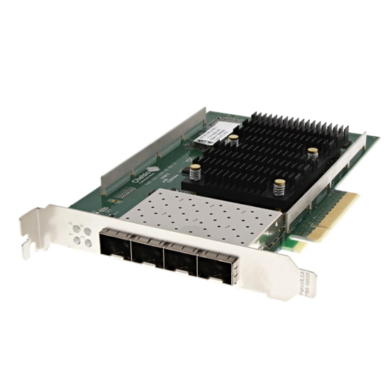 P61WM DELL T540-cr High Performance Quad Port 10 Gbe Unified Wire Adapter Pci Express X8,optical Fiber. 