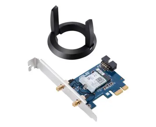 PCE-AC58BT ASUS AC2100 Dual-BAnd Bluetooth 5.0 PCI-Express 160MHz Wi-Fi Adapter