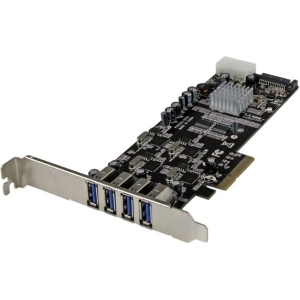 PEXUSB3S44V StarTech USB Adapter PCI Express x4 Plug-in...