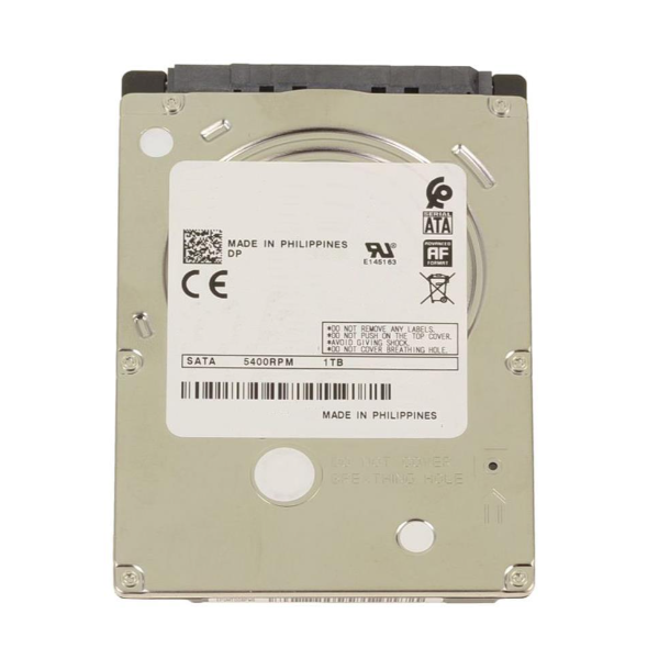 PKC5X Dell 1TB 5400RPM SATA 3GB/s 2.5-inch Hard Drive