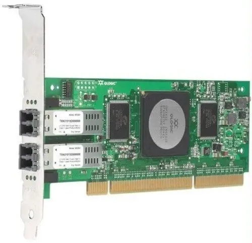 QLA2462 QLogic SANblade 2-Port 4GB/s 266MHz PCI-X Fibre Channel Host Bus Adapter