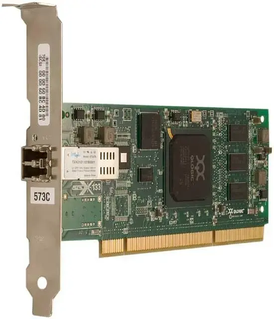 QLA4050C-CK QLogic SAN Blade 1GB Single -Port iSCSI 64-bit 133MHz PCI-X COPPER RJ45 Host Bus Adapter