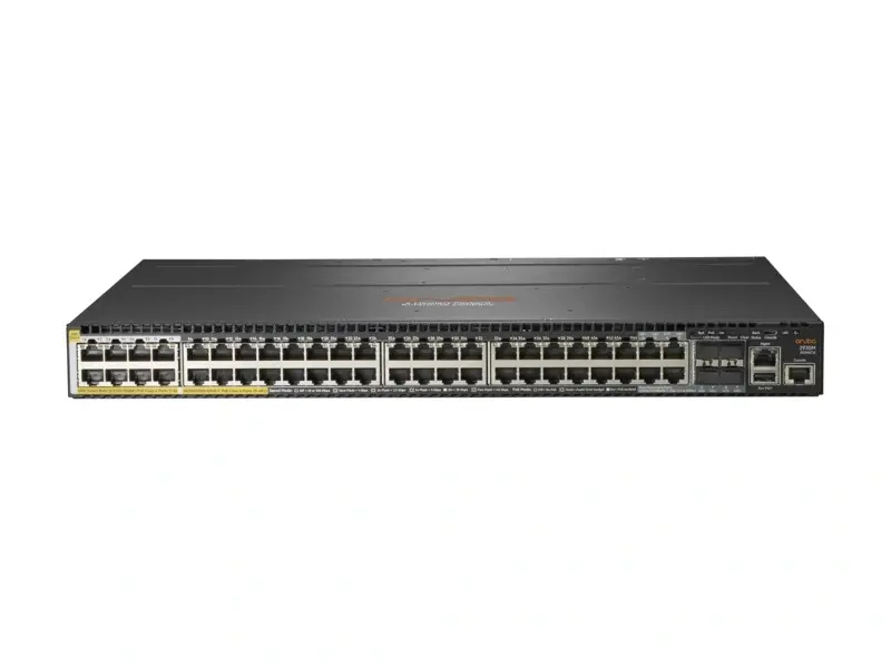R0M67A HP Aruba 2930M 48-Ports 4SFP+ 10/100/1000Base-T PoE+ Manageable Layer 3 Rack-mountable Gigabit Ethernet Switch 