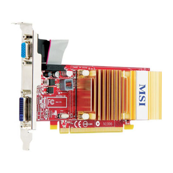 R4350-D256H MSI Radeon HD 4350 256MB GDDR2 64-Bit PCI-E...