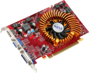 R4650-MD512-FB-R MSI Radeon HD 4650 512MB 128-Bit GDDR2 PCI-Express 2.0 X16 Video Graphics Card