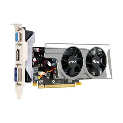 R5670-PD512 MSI Radeon HD 5670 512MB GDDR5 128-Bit PCI-...