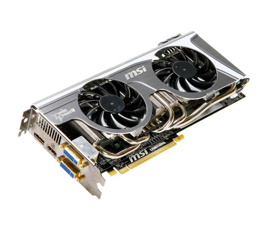 R5870-LIGHTNING-II MSI Radeon HD5870 1GB DDR5 2DVI/HDMI/DisplayPort PCI-Express Video Graphics Card