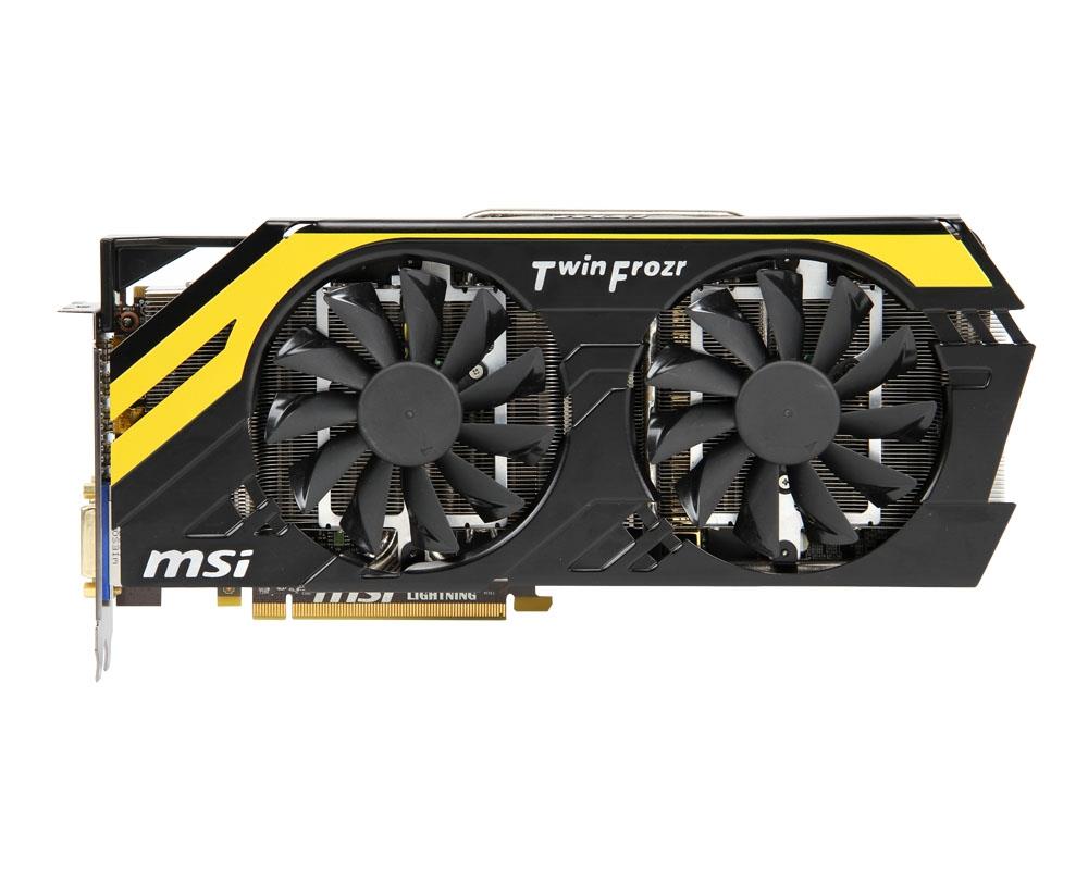 R7970-LIGHTNING-BE MSI AMD Radeon HD 7970 3GB GDDR5 384-Bit PCI-Express 3.0 x16 Video Graphics Card