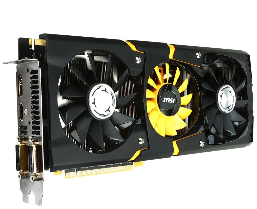 R9-290X-LIGHTNING MSI Radeon R9-290x Gaming 4GB VGA Video Graphics Card