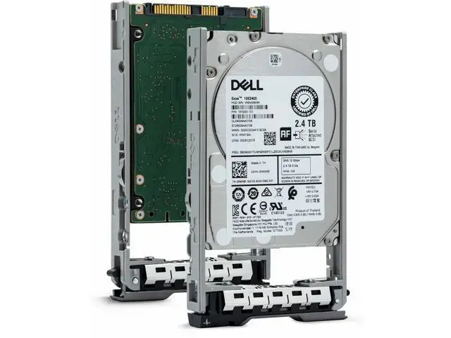 RWR8F Dell 2.4TB 10000RPM SAS 12GB/s 512e 2.5-inch Hard Drive with Tray